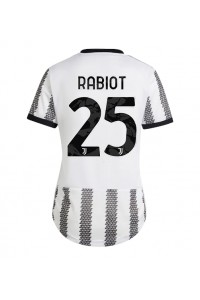 Fotbalové Dres Juventus Adrien Rabiot #25 Dámské Domácí Oblečení 2022-23 Krátký Rukáv